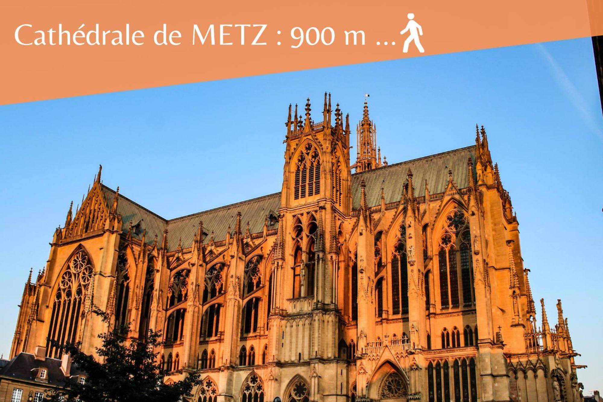 Apartamento Le Cinq Metz Exterior foto